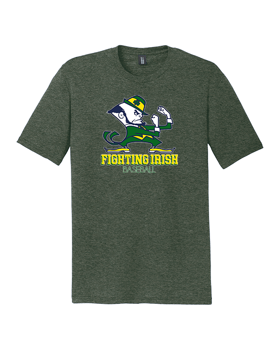 Kennedy HS Baseball Shadow - Tri-Blend Shirt