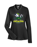 Kennedy HS Baseball Shadow - Womens Performance Longsleeve