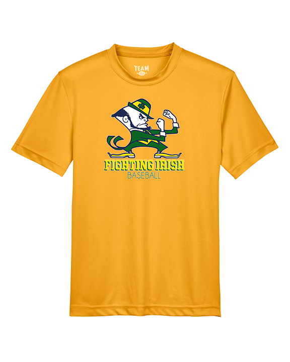 Kennedy HS Baseball Shadow - Youth Performance Shirt