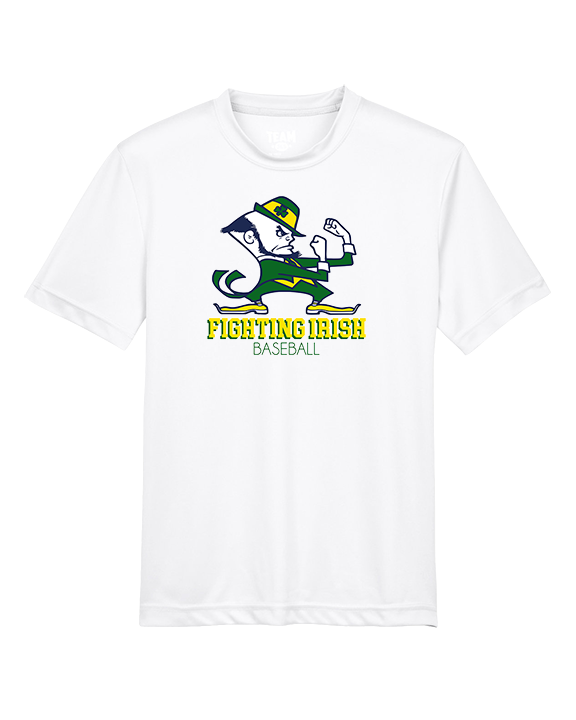 Kennedy HS Baseball Shadow - Youth Performance Shirt