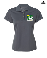 Kennedy HS Baseball Square - Adidas Womens Polo