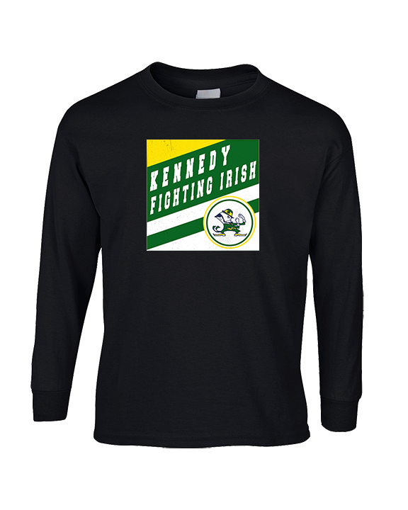 Kennedy HS Baseball Square - Cotton Longsleeve