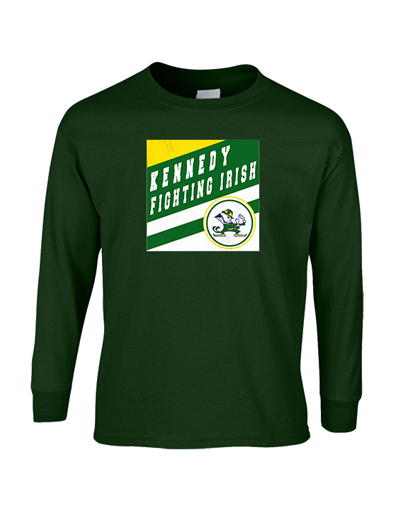 Kennedy HS Baseball Square - Cotton Longsleeve