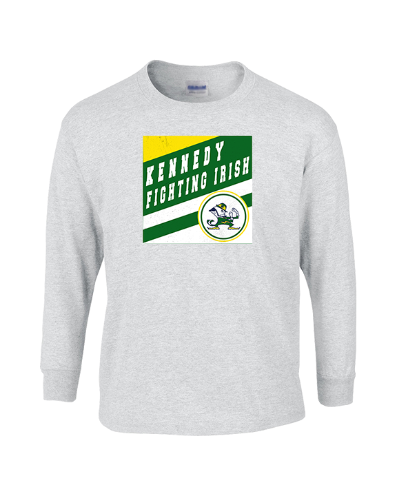 Kennedy HS Baseball Square - Cotton Longsleeve