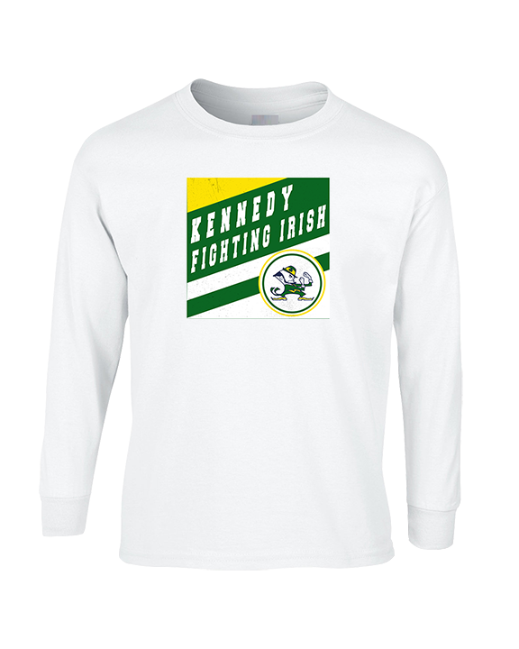 Kennedy HS Baseball Square - Cotton Longsleeve