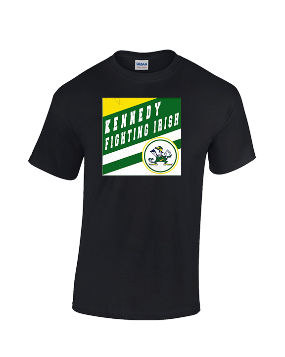 Kennedy HS Baseball Square - Cotton T-Shirt