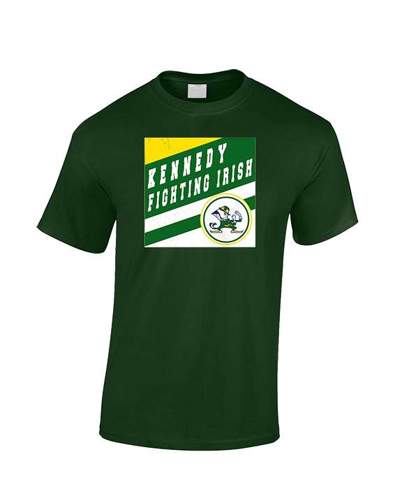 Kennedy HS Baseball Square - Cotton T-Shirt