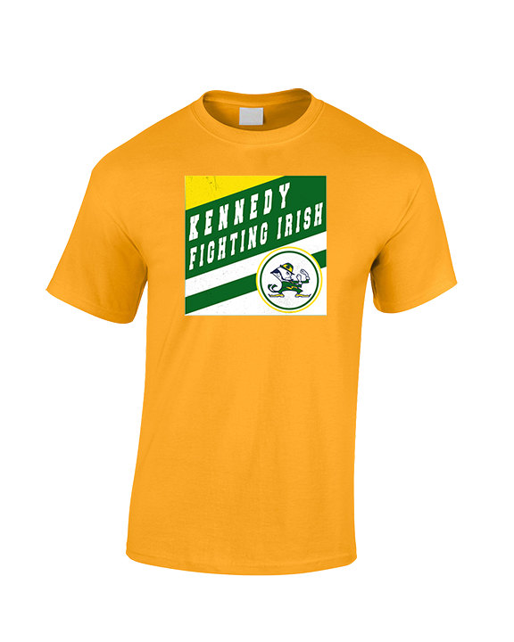 Kennedy HS Baseball Square - Cotton T-Shirt