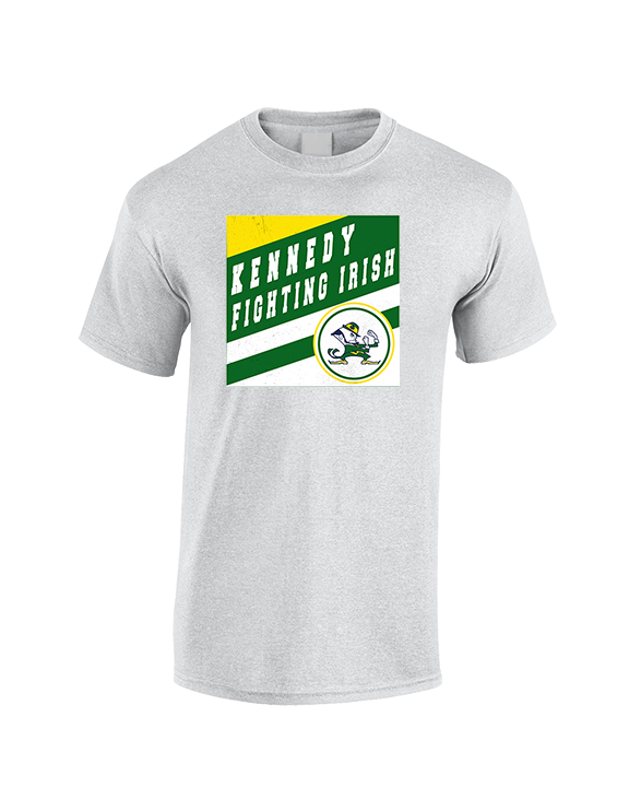 Kennedy HS Baseball Square - Cotton T-Shirt