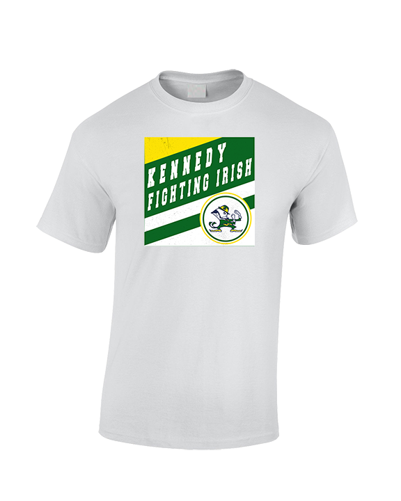 Kennedy HS Baseball Square - Cotton T-Shirt