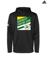 Kennedy HS Baseball Square - Mens Adidas Hoodie