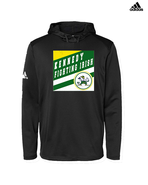 Kennedy HS Baseball Square - Mens Adidas Hoodie