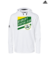 Kennedy HS Baseball Square - Mens Adidas Hoodie