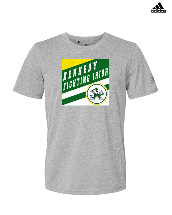 Kennedy HS Baseball Square - Mens Adidas Performance Shirt