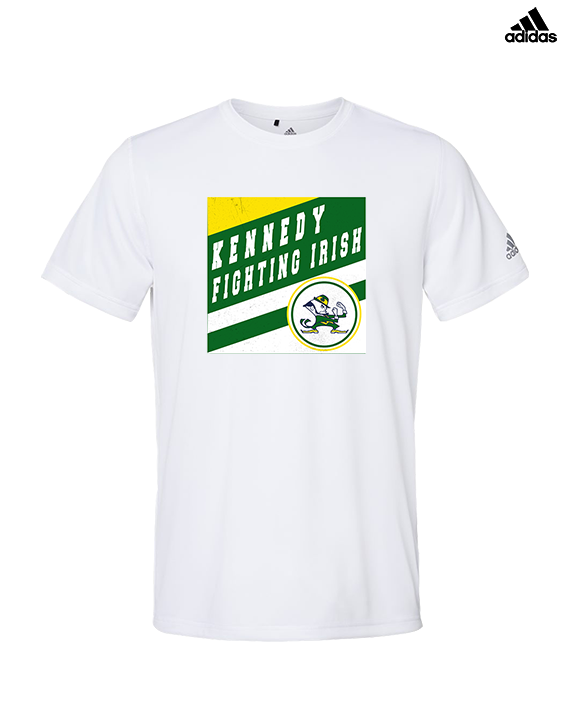 Kennedy HS Baseball Square - Mens Adidas Performance Shirt