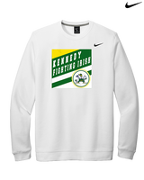 Kennedy HS Baseball Square - Mens Nike Crewneck