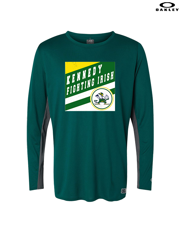 Kennedy HS Baseball Square - Mens Oakley Longsleeve