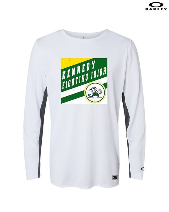 Kennedy HS Baseball Square - Mens Oakley Longsleeve