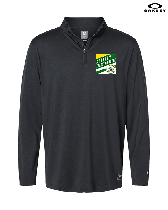 Kennedy HS Baseball Square - Mens Oakley Quarter Zip
