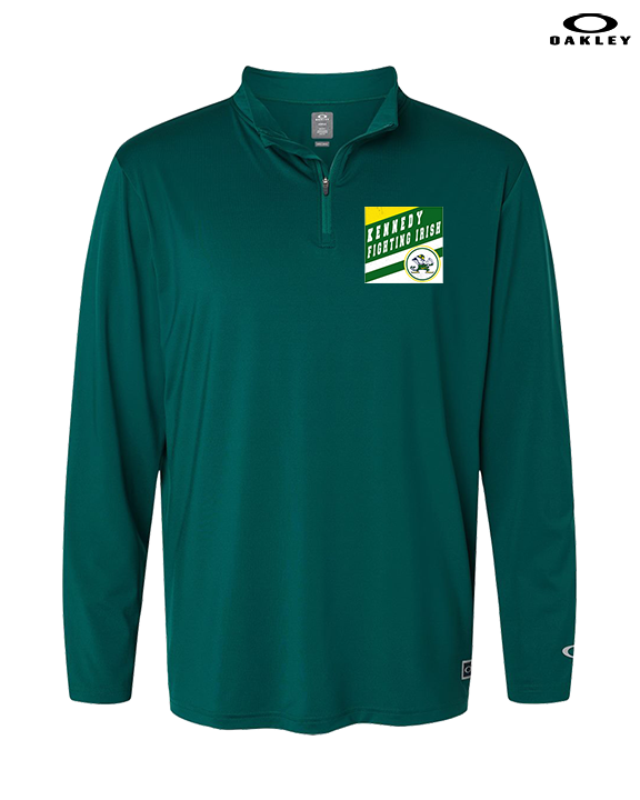 Kennedy HS Baseball Square - Mens Oakley Quarter Zip
