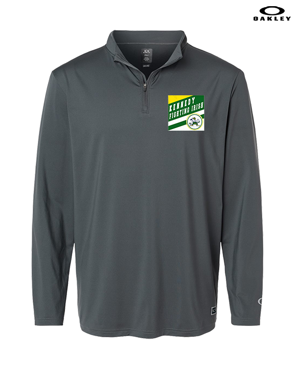 Kennedy HS Baseball Square - Mens Oakley Quarter Zip