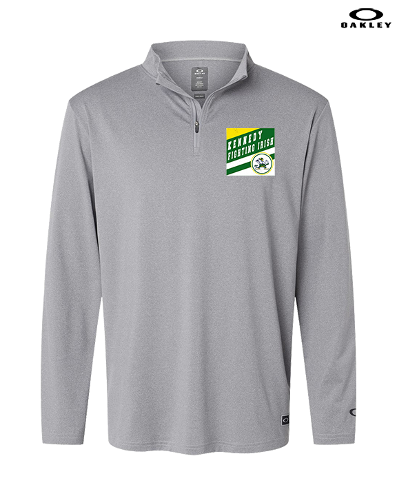 Kennedy HS Baseball Square - Mens Oakley Quarter Zip