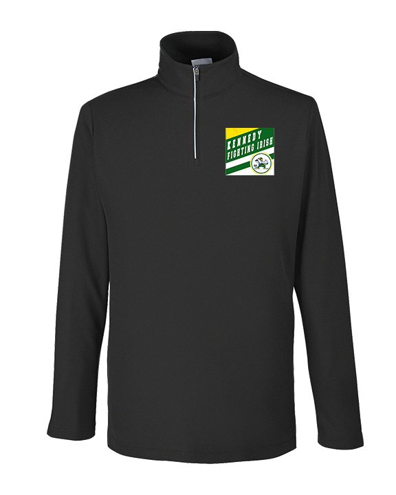 Kennedy HS Baseball Square - Mens Quarter Zip
