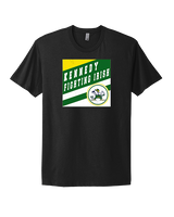 Kennedy HS Baseball Square - Mens Select Cotton T-Shirt