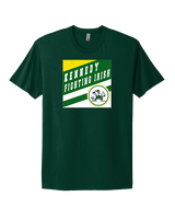 Kennedy HS Baseball Square - Mens Select Cotton T-Shirt