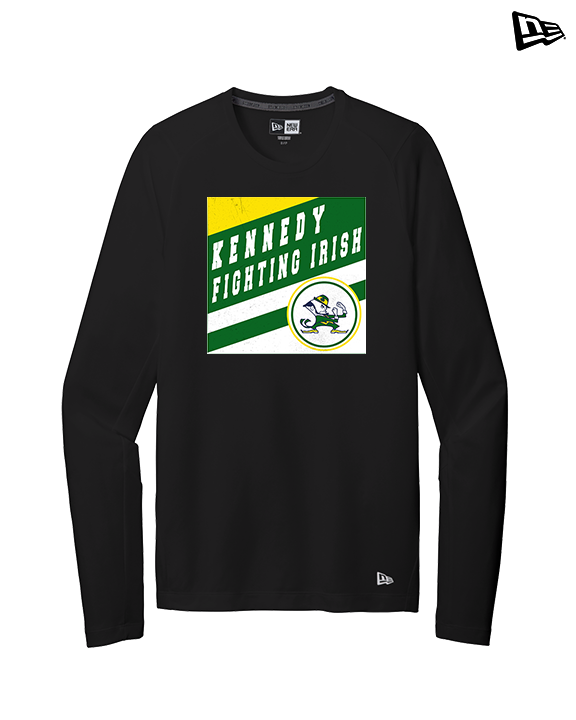 Kennedy HS Baseball Square - New Era Performance Long Sleeve