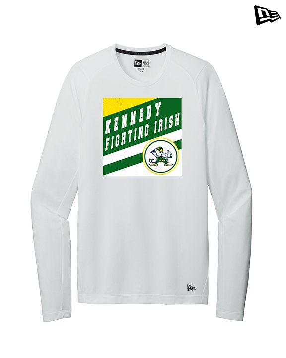 Kennedy HS Baseball Square - New Era Performance Long Sleeve