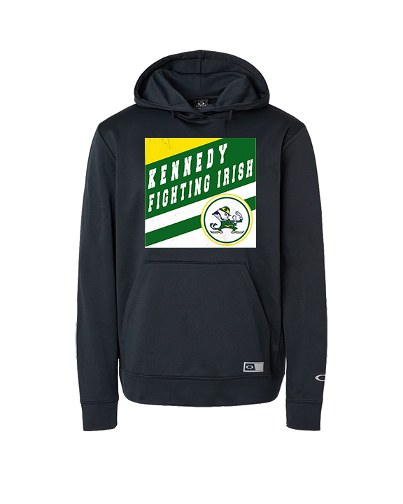 Kennedy HS Baseball Square - Oakley Performance Hoodie