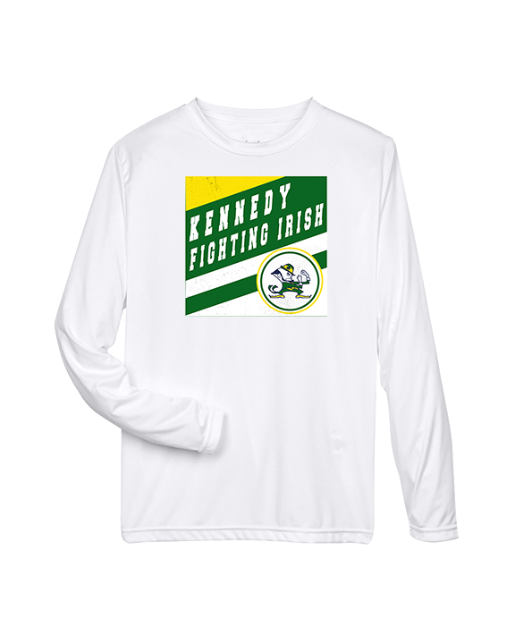 Kennedy HS Baseball Square - Performance Longsleeve