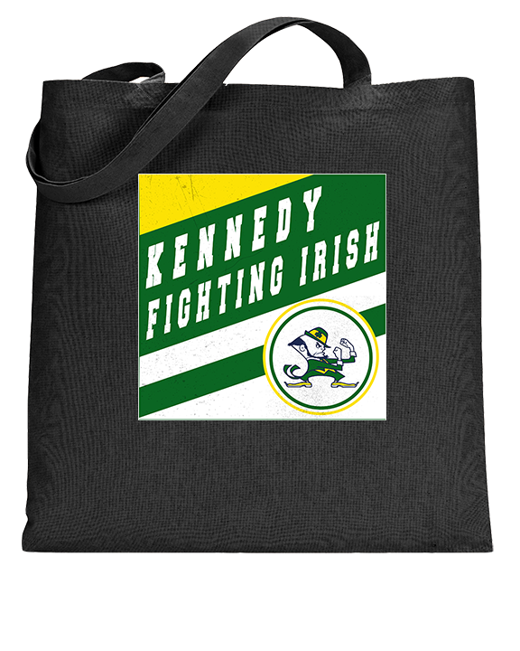 Kennedy HS Baseball Square - Tote