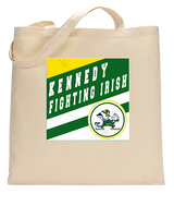 Kennedy HS Baseball Square - Tote