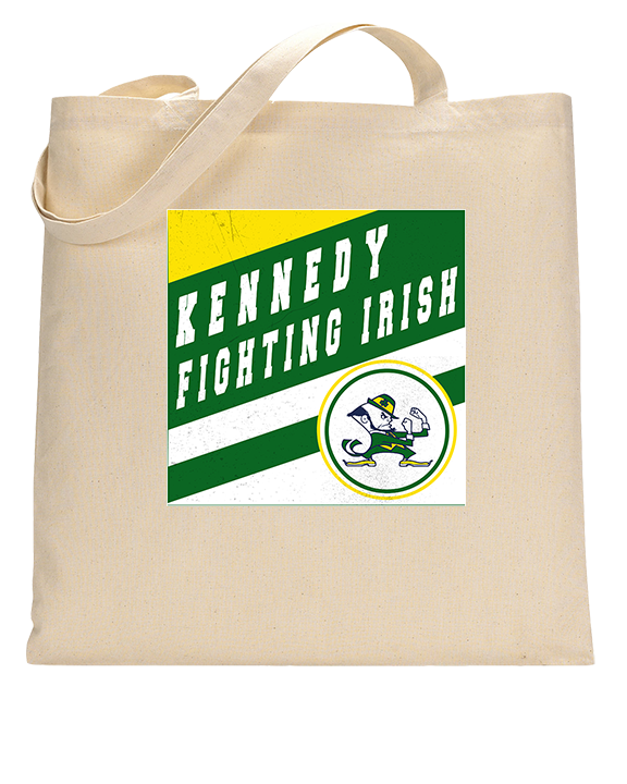 Kennedy HS Baseball Square - Tote