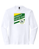 Kennedy HS Baseball Square - Tri-Blend Long Sleeve