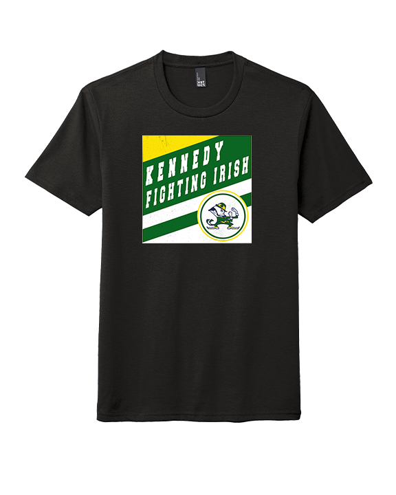 Kennedy HS Baseball Square - Tri-Blend Shirt