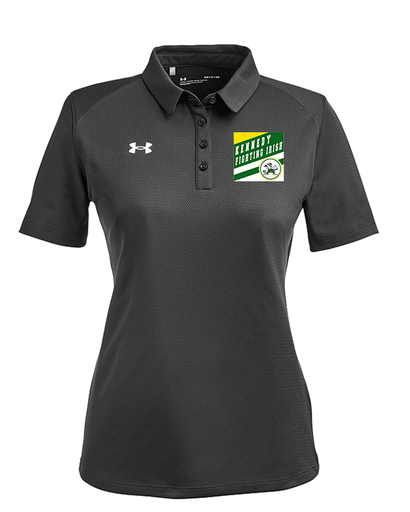 Kennedy HS Baseball Square - Under Armour Ladies Tech Polo