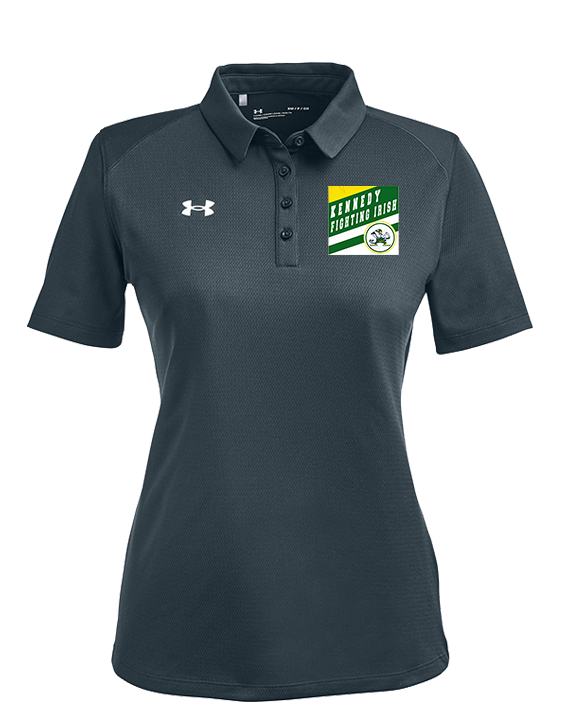 Kennedy HS Baseball Square - Under Armour Ladies Tech Polo