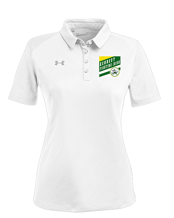 Kennedy HS Baseball Square - Under Armour Ladies Tech Polo