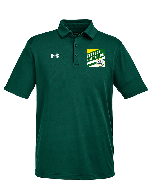 Kennedy HS Baseball Square - Under Armour Mens Tech Polo