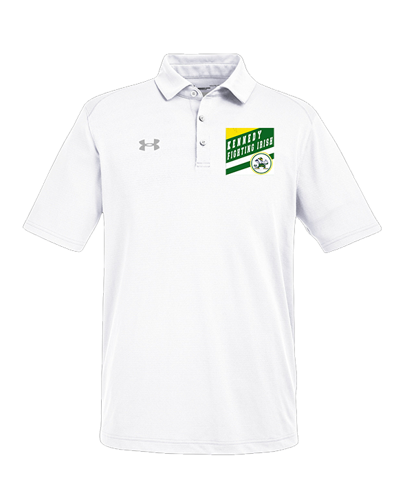 Kennedy HS Baseball Square - Under Armour Mens Tech Polo
