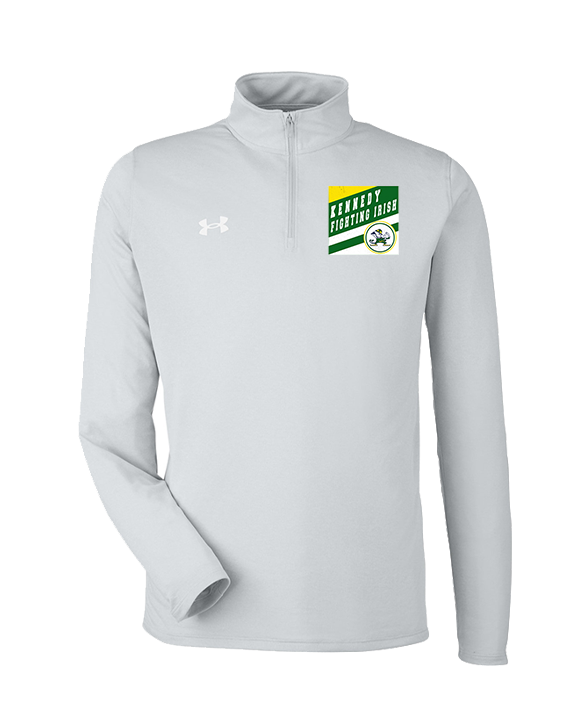 Kennedy HS Baseball Square - Under Armour Mens Tech Quarter Zip
