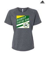 Kennedy HS Baseball Square - Womens Adidas Performance Shirt