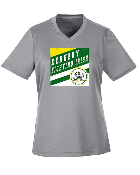 Kennedy HS Baseball Square - Womens Performance Shirt