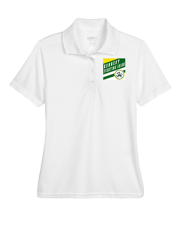 Kennedy HS Baseball Square - Womens Polo