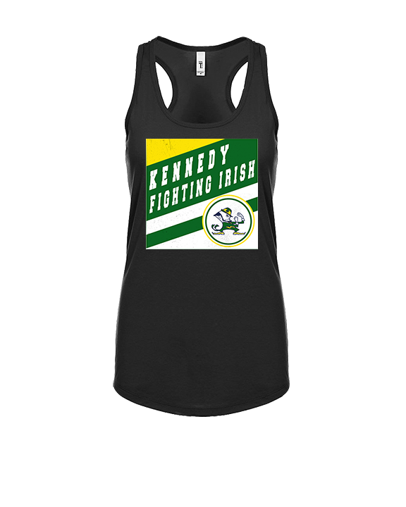 Kennedy HS Baseball Square - Womens Tank Top