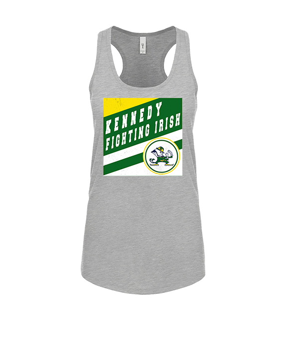 Kennedy HS Baseball Square - Womens Tank Top