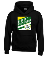 Kennedy HS Baseball Square - Youth Hoodie